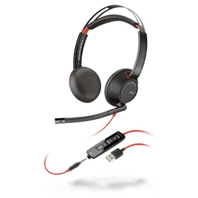 Plantronics 2DC902 - Plantronics Blackwire 5200 Series USB Headset - Stereo - USB