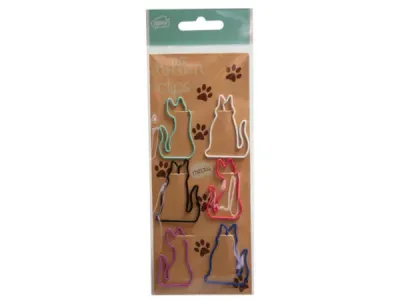 bulk buys MK310 - Adorable Cat-Themed Paper Clips for Office and Home
