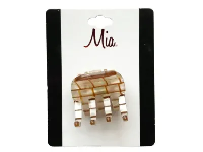 bulk buys KA670 - Mia Beauty Iridescent Claw Hair Clip for All Hair Types