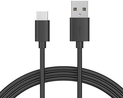 Just Wireless 705954051640 - Just Wireless 705954051640 4 Feet USB-C Charging Cable - Bla