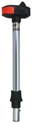 Perko 1421DP2CHR - Perko Removable Bi-Color Pole & Utility Light 12 - Black