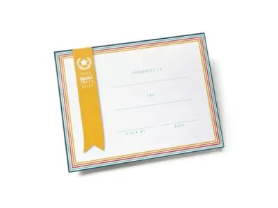 bulk buys GB210 - 25 Count Striped Certificates for Awards and Recognition