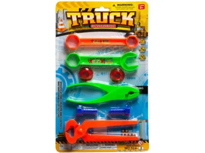 bulk buys KL718 - Comprehensive 8 Piece Kids Tool Set for Creative Play