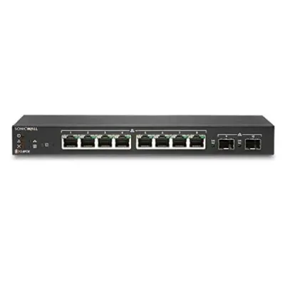 SONICWALL 02-SSC-2463 - SonicWall SWS12 8-Port PoE Switch