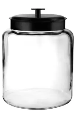 Anchor Hocking 98531AH - Montana Jar With Metal Cover 2gal