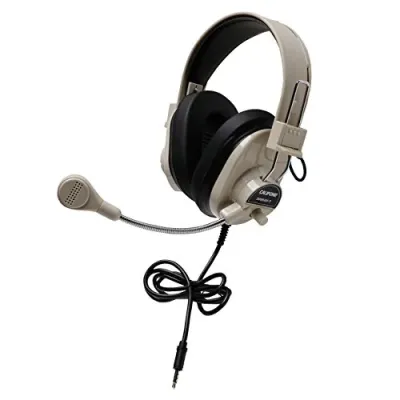 CALIFONE cii 3066avt - Deluxe Stereo Headset With To Go Plug - Stereo - Mini-phone 