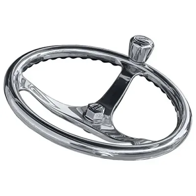 Edson Marine NWCWR-41886 - Edson 13 SS Comfort Grip PowerWheel Steering Wheel wPowerKno