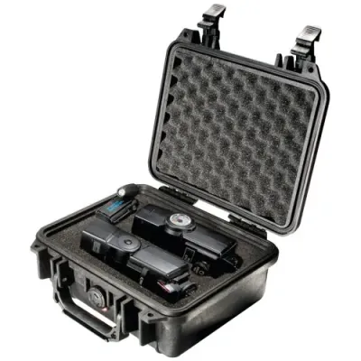 Pelican Products 1200-000-110 - Pelican 1200 Protector Case with Foam Insert - Black