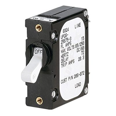 Paneltronics 206-076S - Paneltronics A Frame Magnetic Circuit Breaker - 40 Amps - Si