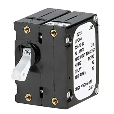 Paneltronics 206-082S - Paneltronics A Frame Magnetic Circuit Breaker - 25 Amps - Do