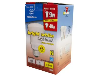 Bulk Buys FD328 - Westinghouse R20 Bright White LED Light Bulb - 650 Lumens