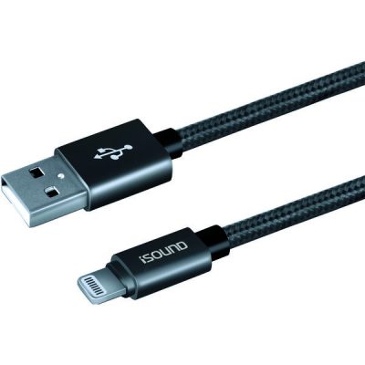 I.SOUND ISOUND-5934 - 10FT LTNG CHRG CBL SLV