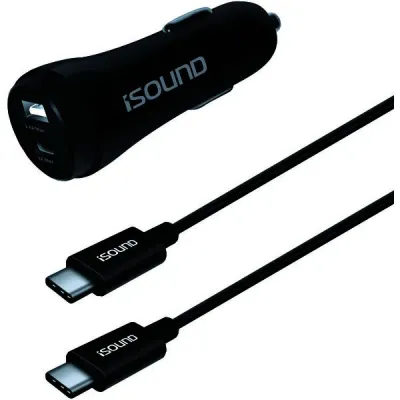 iSound ISOUND-6102 - 3.4A CHRGR 6FT USB C CBL
