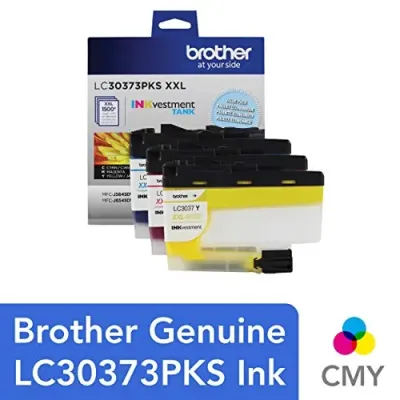 Brother LC30373PK - Brother Super High Yield 3-Pack Color Ink Cartridges (CMY) (