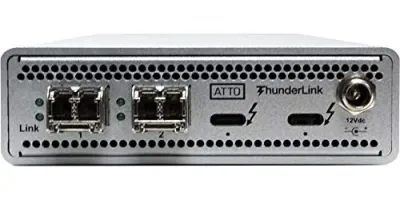 Atto Technology TLN3-3102-D00 - Thunderbolt 3 SFP+ Adapter for 10GbE Connectivity