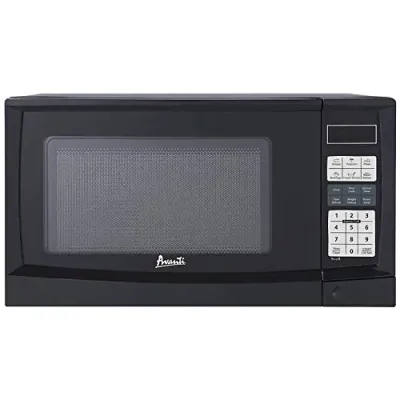 Avanti MT9K1B - 900 Watt Black Countertop Microwave Oven - 0.9 Cu Ft