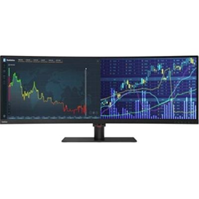 LENOVO 61D5RAR1US - 43.4 Lenovo Curved ThinkVision P44w-10 Dual HDMIDisplayPort3