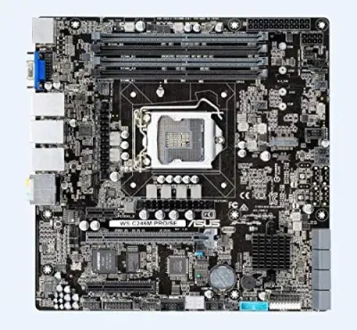 ASUS WS-C246M-PRO-SE - Asus WS-C246M-PRO-SE MicroATX Motherboard for Intel CPUs