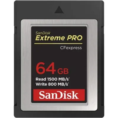 Western Digital SDCFE-064G-ANCNN - SANDISK EXTREME PRO CFEXPRESS CARD, 64GB, 1500800 MBS, WJC,R