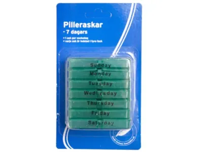 bulk buys GE422 - Weekly Pill Organizer with Accompanying Tray