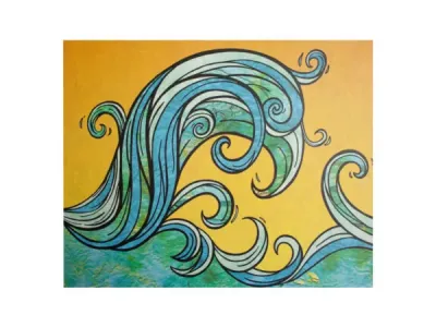 Bulk Buys OP980 - Ocean Escapades Notecards - Set of 12 Beautiful Designs