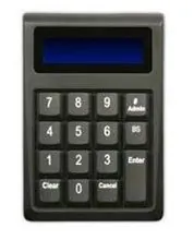 ID Technologies IDKE-504800BM - SECUREKEY M100 USB Keyboard with Magstripe Reader