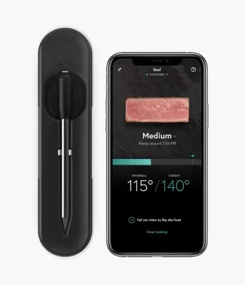 KitchenAid YTE000W5KB - Yummly Wireless Smart Cooking Thermometer