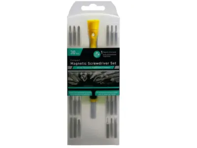 bulk buys EC404 - 30-Piece Magnetic Screwdriver Bit Set with Hard Case
