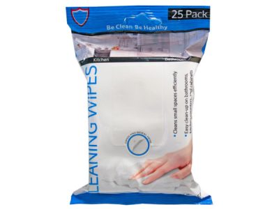 bulk buys GE449 - 25 Pack All-Purpose Cleaning Wipes - Convenient and Effectiv
