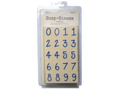 bulk buys SA710 - Casual Snap-Stamps Set - Numbers 1 for Crafting