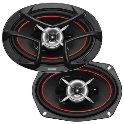 SOUND STORM LABORATORIES CG693 - Soundstorm 6x9 3-Way Speaker - 500 Watts Power Handling