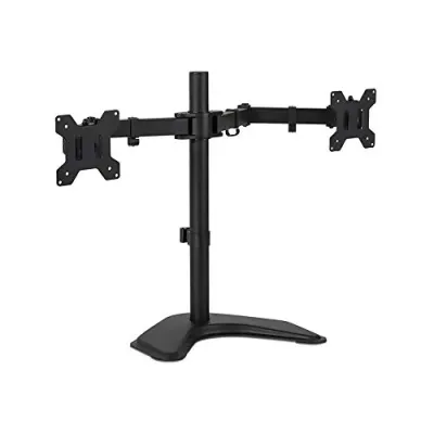 MountIt MI-2781B - Adjustable Dual Monitor Desk Mount with 80 Tilt