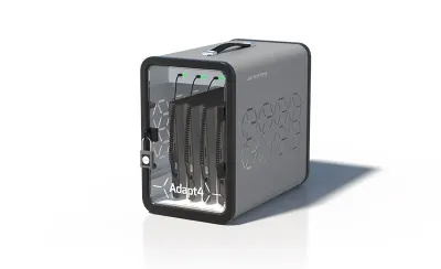 JAR SYSTEMS ADAPT4-USBC - 4 BAY USB-C CHARGING STATION DEVICES UP TO 14 INCHES