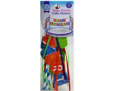 bulk buys CS156 - Colorful Happy Birthday Banner for Boys - Fun Celebration De