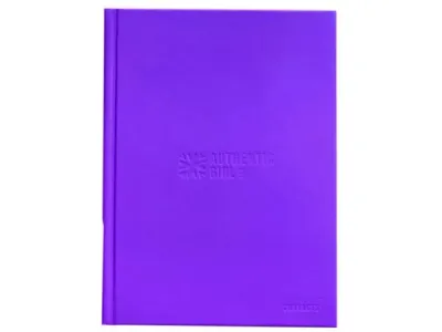 Bulk Buys CS149 - Durable 192 Page Purple Address and Contact Journal