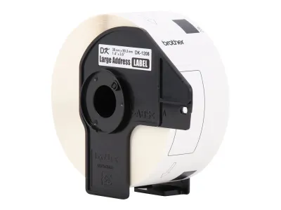 Brother DK12083PK - Brother DK Address Label - 1 25 x 3 12 Length - Rectangle - 
