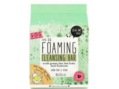 bulk buys CA625 - Oh K! Green Tea & Tea Tree Foaming Cleansing Bar - 100g