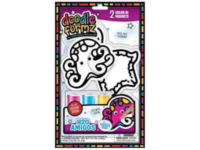 Bulk Buys CA617 - DIY Sea Life Art Kit with Magnets for Kids