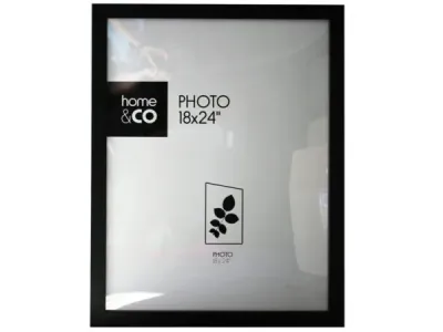 bulk buys PH581 - 18 x 24 Black Poster Frame with Stand for Tabletop Display