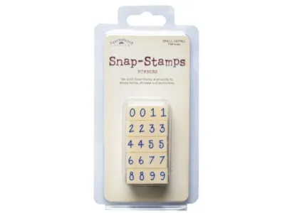 bulk buys SA714 - Snap Stamps Set: Casual Number Style 14