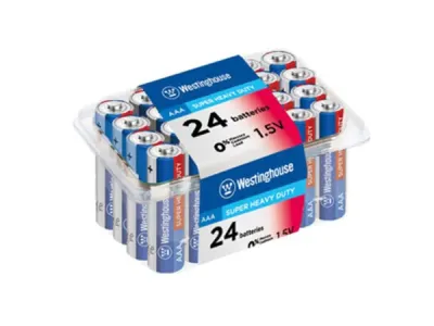 bulk buys DA170 - Westinghouse 24-Pack AAA Long-Life Zinc-Carbon Batteries