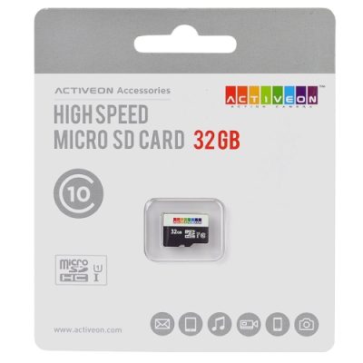 ACTIVEON ACA23S32 - (10-Pack) ACTIVEON ACA23S32 32GB High-Speed Class 10 microSD