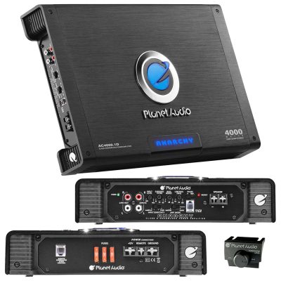 PLANET AUDIO AC40001D - Planet Class D Monoblock Amplifer 4000W Anarchy Series