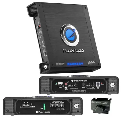 PLANET AUDIO AC15001M - Planet Anarchy Class AB 1500W Monoblock Amplifier
