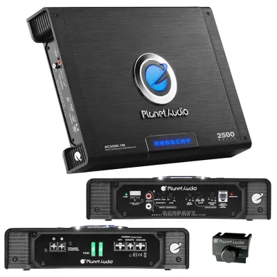 PLANET AUDIO AC25001M - Planet Class AB Monoblock Amplifier 2500W - Anarchy Series