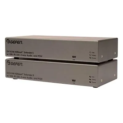 Gefen EXT-DVIKA-HBT2 - HDBASET 2.0 - EXTEND DVI, USB, RS-232, 2-WAY AUDIO