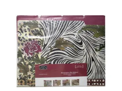 bulk buys SA703 - Modern Safari Decorative File Folders - Set of 12