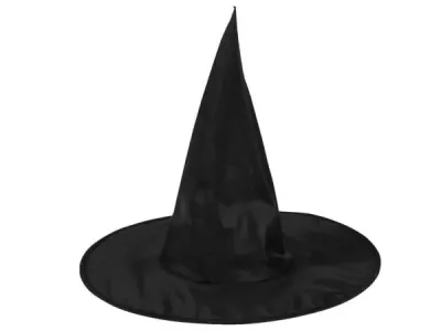 Bulk Buys VR104 - Classic Halloween Witch Hat with Decorative Band