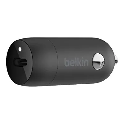 Belkin CCA003BTBK - 20W Black Car Charger - Standalone Fast Charging