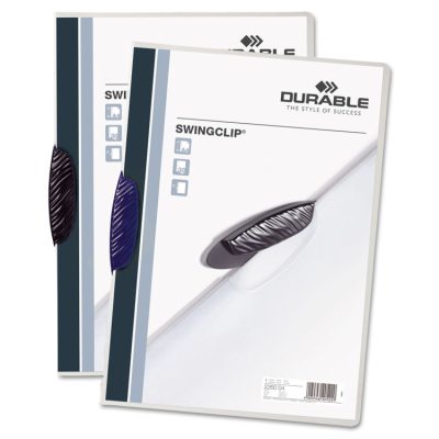DURABLE OFFICE PRODUCTS 226301 - COVER,REPORT,SWINGCLIP,BK